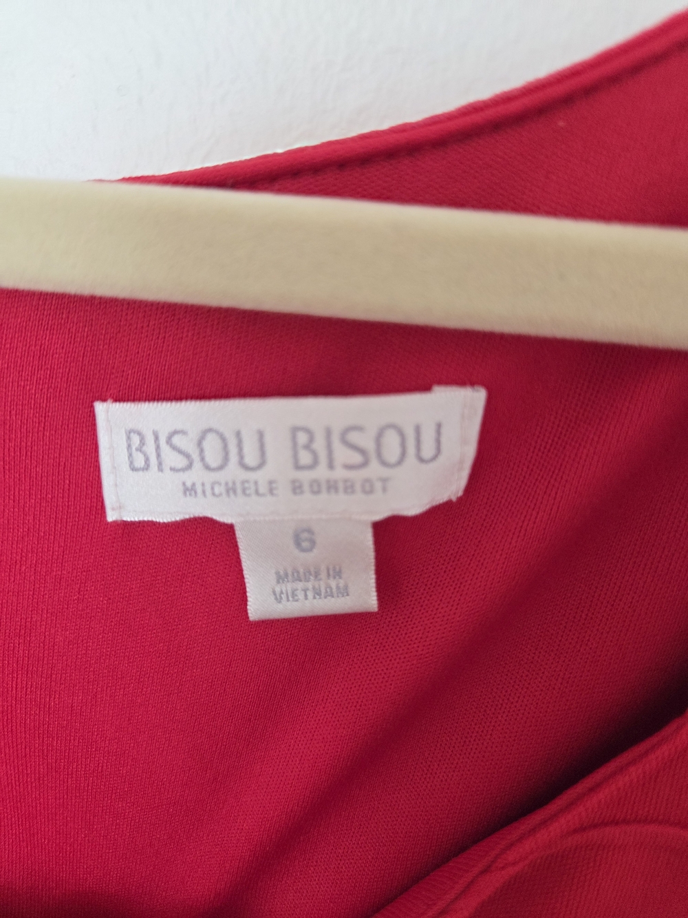 Bisou Bisou Red Dress - Picture 6 of 8
